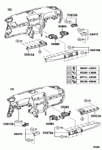 INSTRUMENT PANEL & GLOVE COMPARTMENT 1